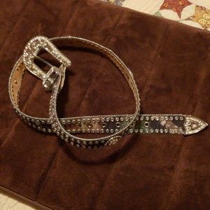 Cami ,concho, design belt, 43" long